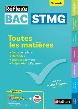 Bac STMG terminale : toutes les matières