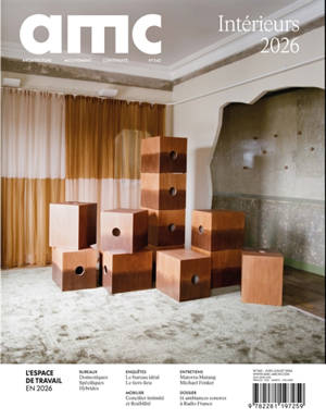 AMC, le moniteur architecture, n° 342. Intérieurs 2026