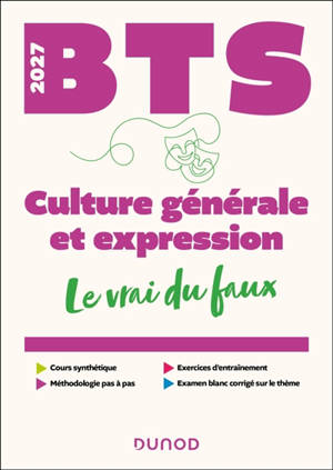 Culture générale et expression, BTS 2027