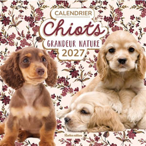 Chiots grandeur nature : calendrier 2027