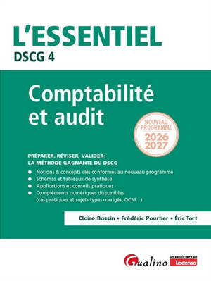 Comptabilité et audit, DSCG 4 : nouveau programme 2026-2027