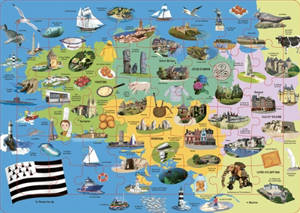La Bretagne : puzzle 48 pièces