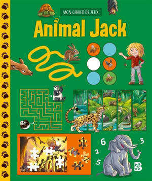 Mon cahier de jeux : Animal Jack