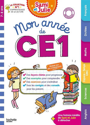 Mon année Sami et Julie CE1 : toutes les matières