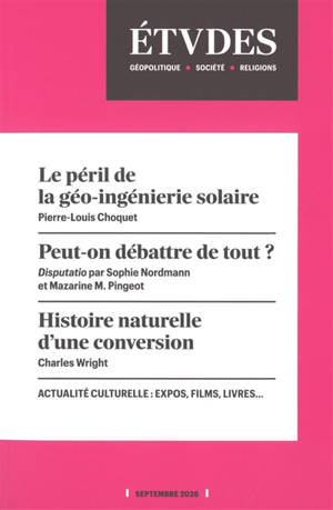 Etudes, n° 4340
