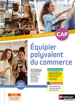 Equipier polyvalent du commerce : CAP : tome unique