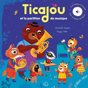 Ticajou et la partition de musique : avec le Boléro de Ravel