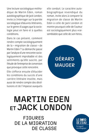 Martin Eden et Jack London : figures de la migration de classe