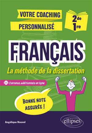 Français 2de, 1re : la méthode de la dissertation