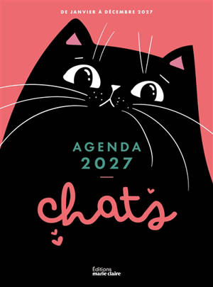 Chats : agenda 2027 : de janvier à décembre 2027