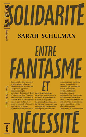 Solidarité, entre fantasme et nécessité