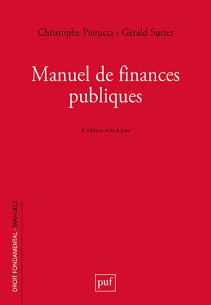 Manuel de finances publiques