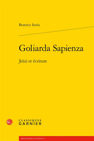 Goliarda Sapienza : Je(u) et écriture