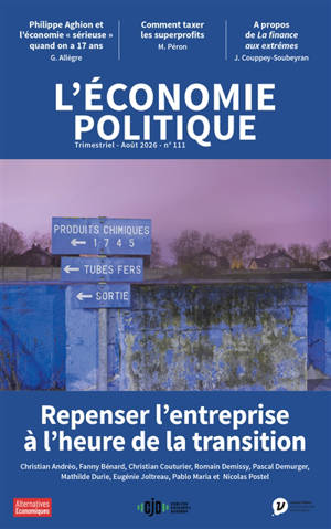 Economie politique (L'), n° 111. Repenser l'entreprise à l'heure de la transition