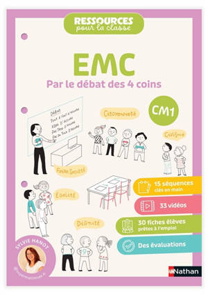 EMC par le débat des 4 coins, CM1