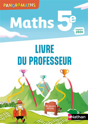 Maths 5e : livre du professeur : programme 2026