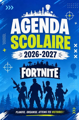 Agenda Scolaire 2026-2027 Edition Gamer : Planificateur scolaire 2026-2027 avec couverture style blocs, aventure et jeu vidéo : Pour...