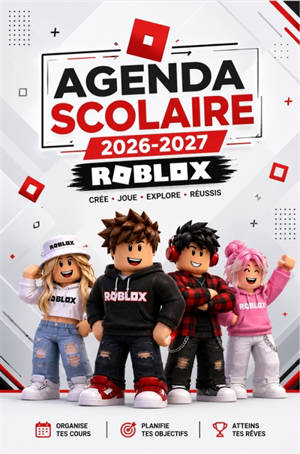 Agenda Scolaire jeux vidéo 2026-2027 : Organisateur scolaire inspiré de l'univers Gamer