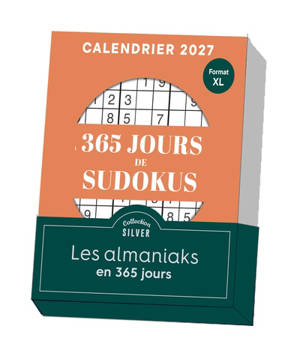 365 jours de sudokus : calendrier 2027