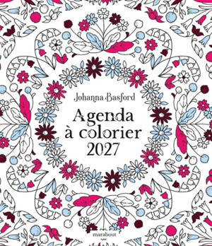 Agenda à colorier Johanna Basford 2027