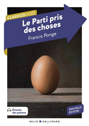 Le parti pris des choses