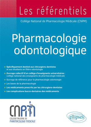 Pharmacologie odontologique