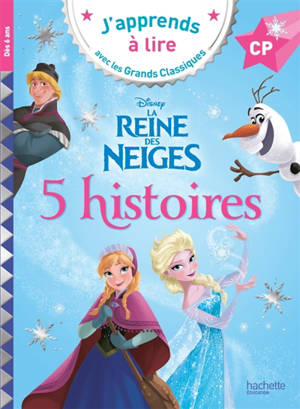5 histoires Reine des neiges : CP