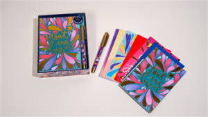 Ma joyeuse correspondance : coffret cartes illustrées + enveloppes + stylo