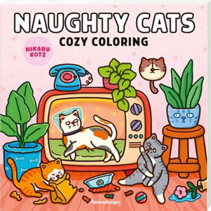 Naughty cats : cozy coloring