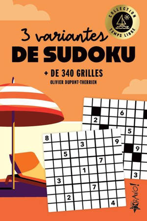 Temps libre : 3 variantes de sudoku : + de 340 grilles