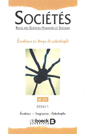 Sociétés, n° 171. Emotions en temps de catastrophe