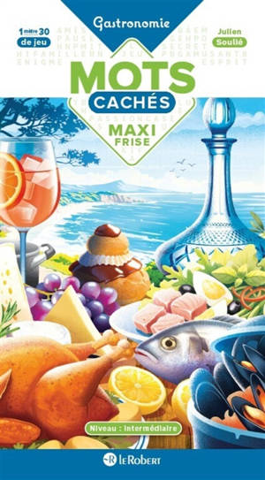 Maxi frise de mots cachés : Gastronomie