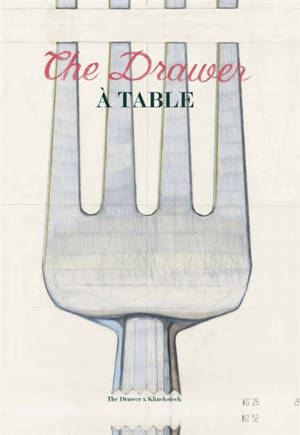The drawer. A table