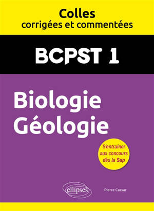 Biologie, géologie BCPST 1