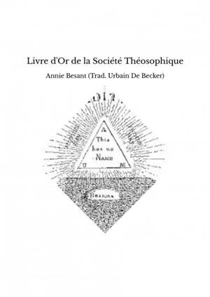 Livre d'Or de la Société Théosophique