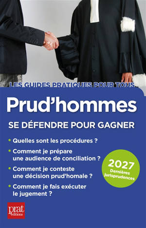 Prud'hommes : se défendre pour gagner : 2026
