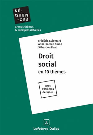 Droit social en 10 thèmes