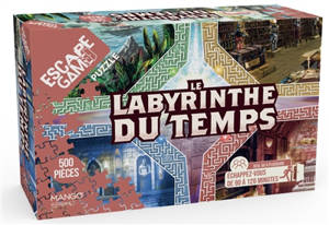 Escape game puzzle : labyrinthe du temps