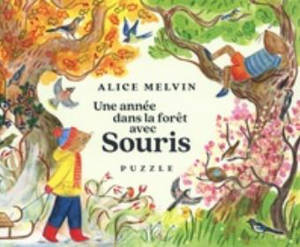 Une année dans la forêt avec Souris : puzzle