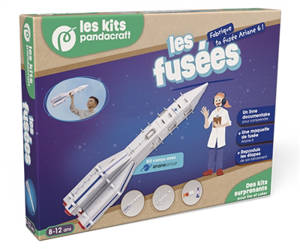 Les fusées : Kit Pandacraft 8-12 ans : Fabrique ta fusée Ariane 6 !