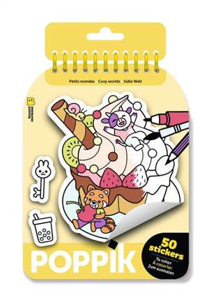 CARNET DE STICKERS : Petits mondes