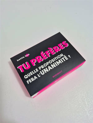 Battle box Tu préfères ?