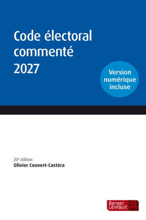 Code électoral commenté 2027