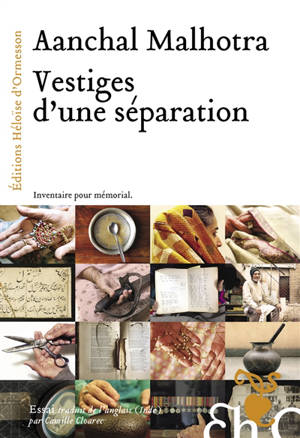Vestiges d'une séparation : inventaire pour mémorial : essai