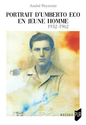 Portrait d'Umberto Eco en jeune homme