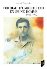 Portrait d'Umberto Eco en jeune homme