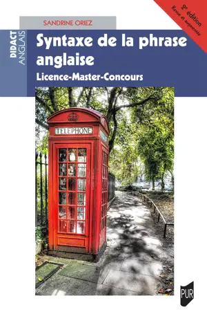 Syntaxe de la phrase anglaise - 2e édition
