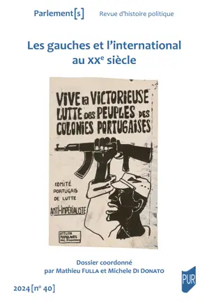Les gauches et l'international au XX<sup>e</sup> siècle - Parlements n°40