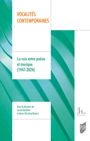 Vocalités contemporaines