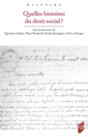 Quelles histoires du droit social ?